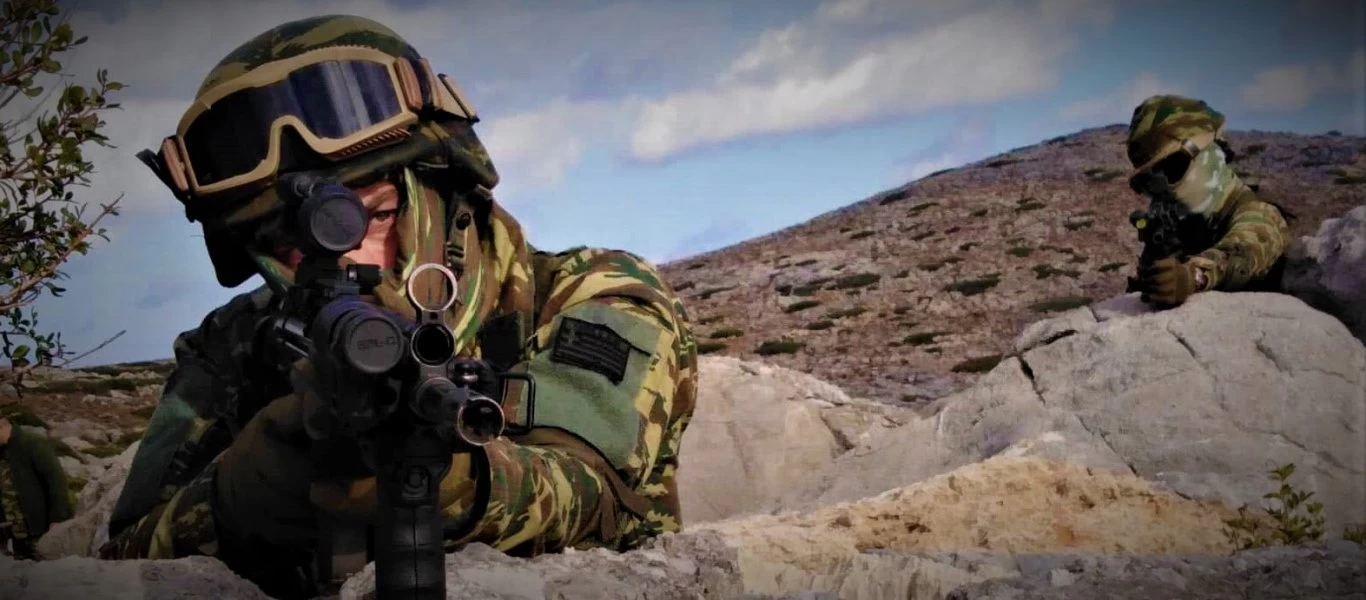 Βίντεο: Προειδοποιητικά πυρά από Έλληνες κομάντο κατά αλλοδαπών εισβολέων (upd 2)